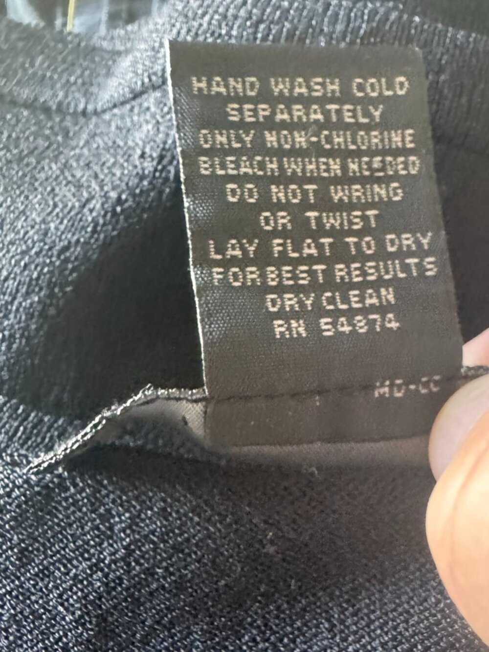The Limited black sweater with cutout sleeves; XS - Picture 7 of 7